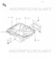CARTER INFERIEUR pour Kawasaki Z1000 2022