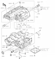 CARTER MOTEUR(S) pour Kawasaki Z1000 2022