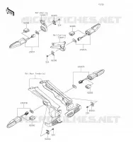 CLIGNOTANTS pour Kawasaki Z1000 2022