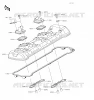 COUVRE CULASSE pour Kawasaki Z1000 2022