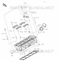 CULASSE pour Kawasaki Z1000 2022