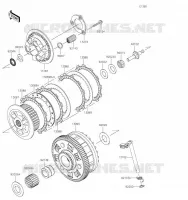 EMBRAYAGE pour Kawasaki Z1000 2022