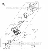 FILTRE A AIR pour Kawasaki Z1000 2022