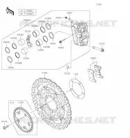 FREIN AVANT pour Kawasaki Z1000 2022