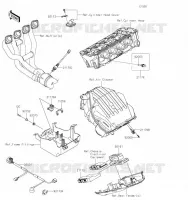 INJECTION CARBURANT pour Kawasaki Z1000 2022