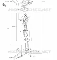 POMPE A ESSENCE pour Kawasaki Z1000 2022