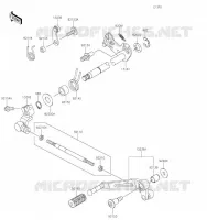 SELECTEUR pour Kawasaki Z1000 2022