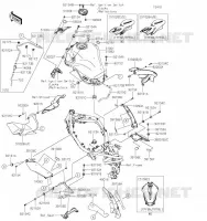 RESERVOIR CARBURANT pour Kawasaki Z900 2023