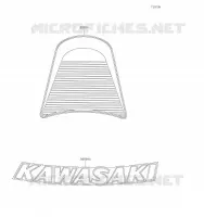 ACCESSOIRE(DECALS) pour Kawasaki Z900RS 2023