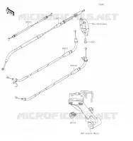 CABLES pour Kawasaki Z900RS 2023
