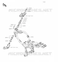CADRE pour Kawasaki Z900RS 2023