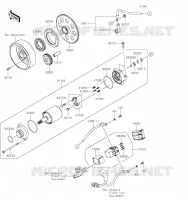 DEMARREUR pour Kawasaki Z900RS 2023