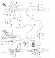 DURITE DE FREIN pour Kawasaki Z900RS 2023