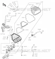 FILTRE A AIR pour Kawasaki Z900RS 2023