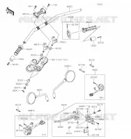 GUIDON pour Kawasaki Z900RS 2023