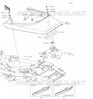 HOUSSE SELLE pour Kawasaki Z900RS 2023