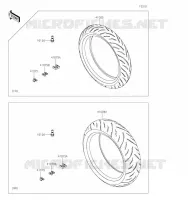 PNEUS pour Kawasaki Z900RS 2023