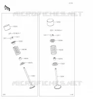 SOUPAPE pour Kawasaki Z900RS 2023