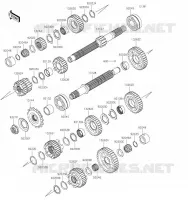 TRANSMISSION pour Kawasaki Z900RS 2023