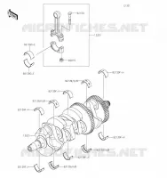VILEBREQUIN pour Kawasaki Z900RS 2023
