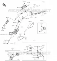 GUIDON  900 kawasaki-moto 2023 Z900 SE 46
