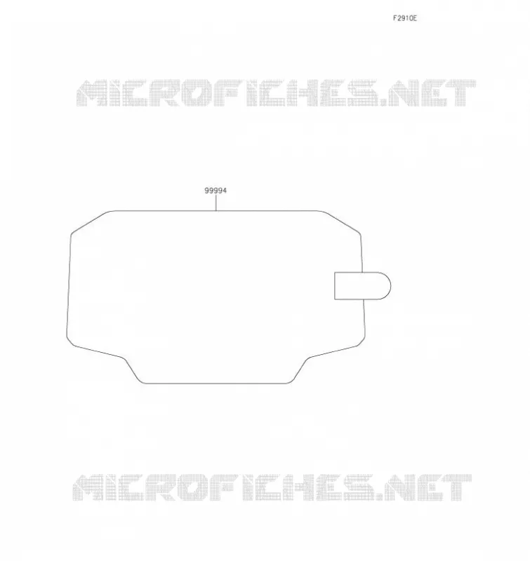 ACCESSOIRE(Scratch Resistant Film) Kawasaki MOTOS 1000 2023 NINJA ZX-10R  ZX1002LPFAN