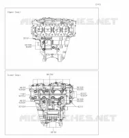 BOULON CARTER MOTEUR pour Kawasaki NINJA ZX-10R 2023