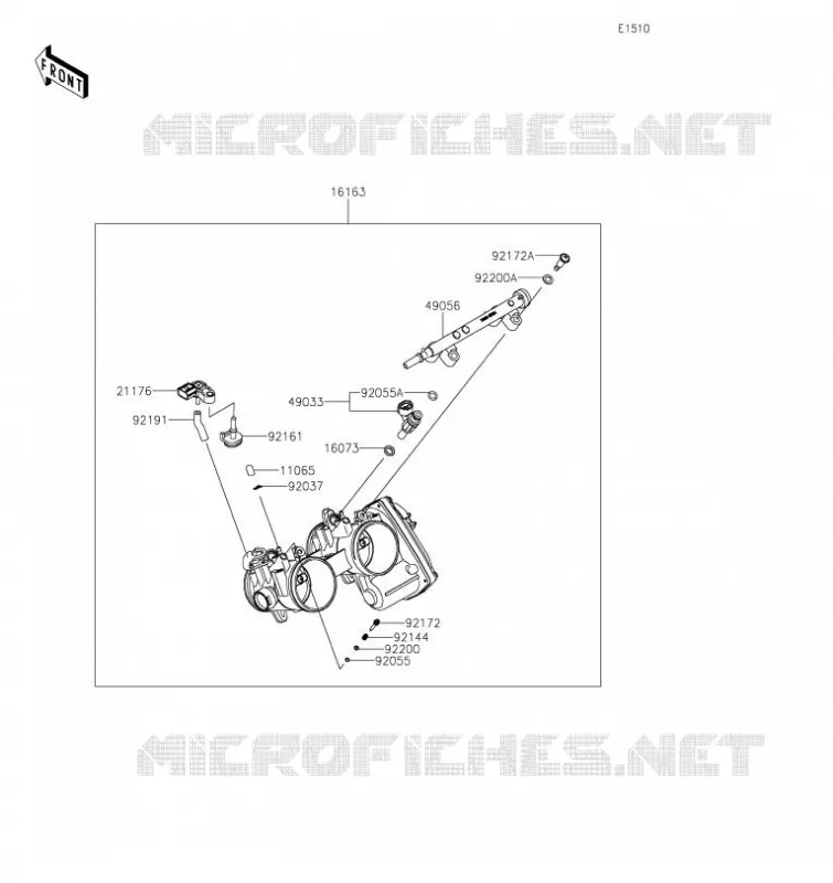 CARBU Kawasaki SSV 1000 2023 TERYX KRX4 1000  KRT1000APFNN