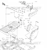 RESERVOIR CARBURANT(CA) pour Kawasaki TERYX KRX4 1000 2023