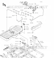 RESERVOIR CARBURANT(CN,US) pour Kawasaki TERYX KRX4 1000 2023