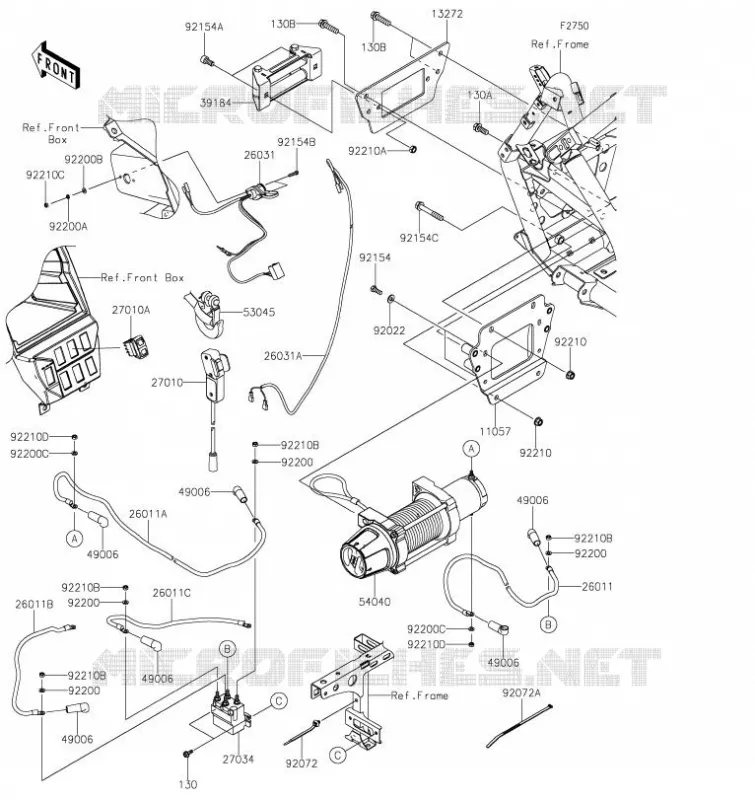 AUTRE Kawasaki SSV 1000 2023 TERYX KRX4 1000  KRT1000CPFNN