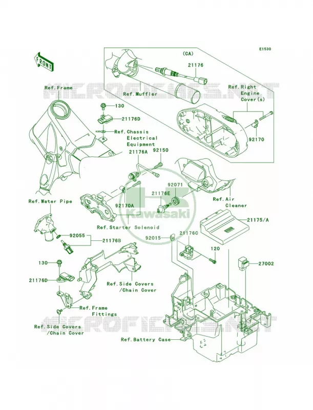 Fuel Injection Kawasaki MOTOS 2000 2007 Vulcan 2000 Classic  VN2000E7F