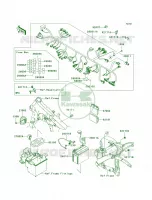 Chassis Electrical Equipment pour Kawasaki Vulcan 900 Custom 2007