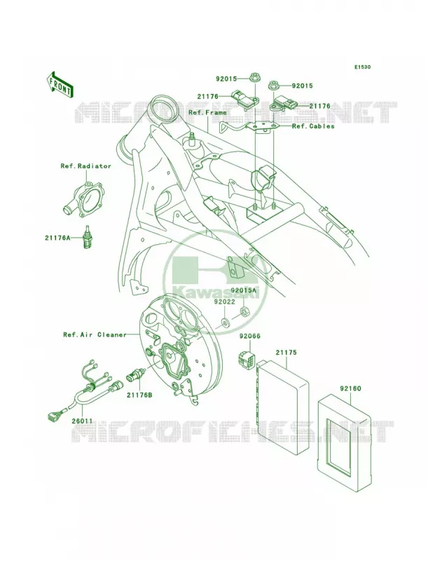 Fuel Injection Kawasaki MOTOS 1500 2006 Vulcan 1500 Classic  VN1500T6F