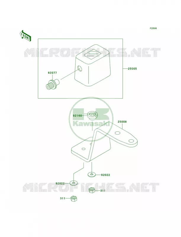 Meters Kawasaki MOTOS 200 2005 KDX200  KDX200-H11