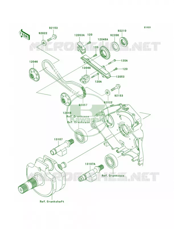 Balancer Kawasaki MOTOS 2000 2005 Vulcan 2000 Limited  VN2000-D1