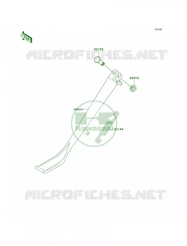 Stands Kawasaki MOTOS 800 2004 Vulcan 800  VN800-A10