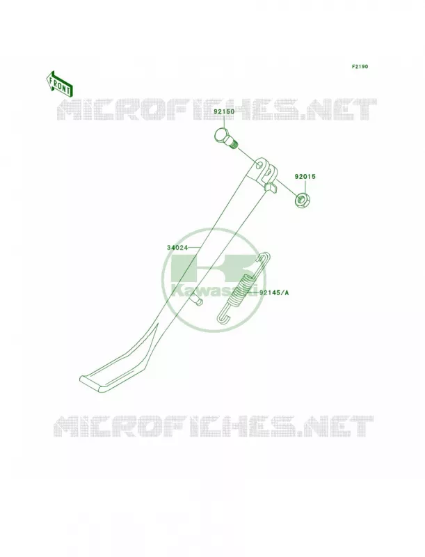 Stands Kawasaki MOTOS 800 2003 Vulcan 800 Classic  VN800-B8