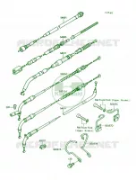 Cable pour Kawasaki Vulcan 750 1991