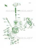 Carburetor Parts pour Kawasaki Vulcan 750 1991