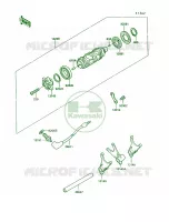 Change DrumShift Fork pour Kawasaki Vulcan 750 1991