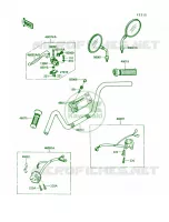 Handlebar pour Kawasaki Vulcan 750 1991