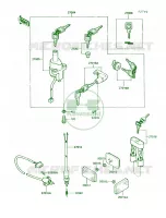 Ignition Switch pour Kawasaki Vulcan 750 1991