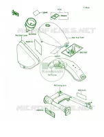 Label pour Kawasaki Vulcan 750 1991