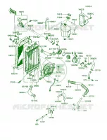 Radiator pour Kawasaki Vulcan 750 1991