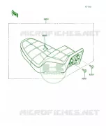 Seat pour Kawasaki Vulcan 750 1991