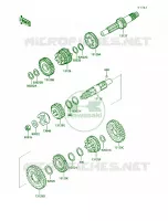 Transmission pour Kawasaki Vulcan 750 1991