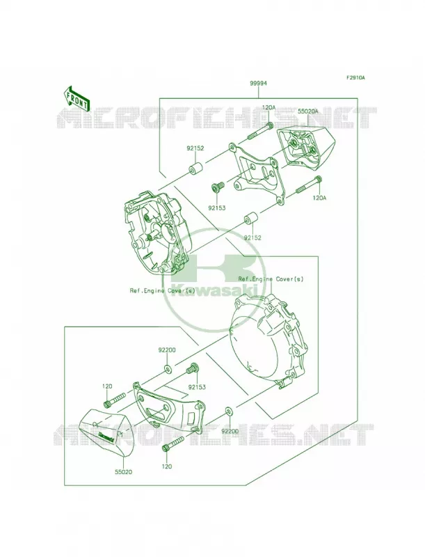 AccessoryEngine Guard Kawasaki MOTOS 1000 2015 Ninja ZX-10R ABS 30th Anniversary  ZX1000KFFA