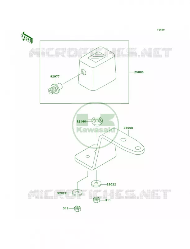 Meters Kawasaki MOTOS 200 2003 KDX200  KDX200-H9