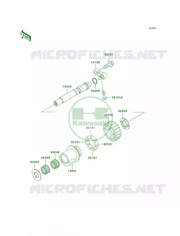 Balancer Kawasaki MOTOS 1200 2003 Ninja ZX-12R  ZX1200-B2